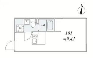trias144【1階】の間取り