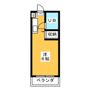 パークサイドB【2階】の間取り