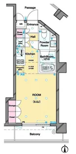 お茶の水SCハウス【4階】の間取り