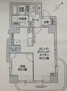 コスモス26上池袋【11階】の間取り