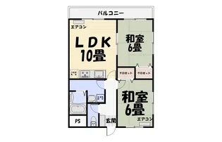 ベイサイドマンション【1階】の間取り