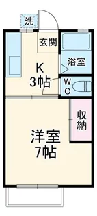 グリーンMI【2階】の間取り