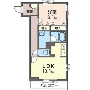 ショコラ【2階】の間取り