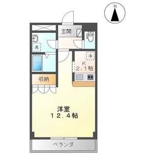 リヴェールドゥ エス【3階】の間取り