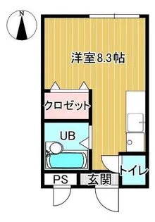 衣笠ビル【2階】の間取り