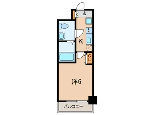 アリビオ立花【5階】の間取り