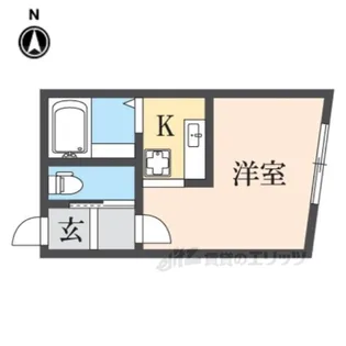諏訪東生駒ビル【4階】の間取り