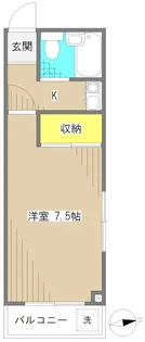 パピヨン福嶋【3階】の間取り