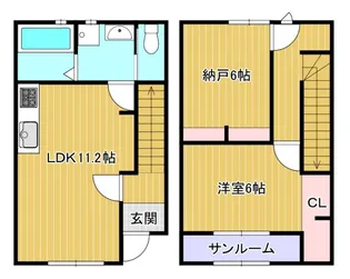さくらハイツの間取り
