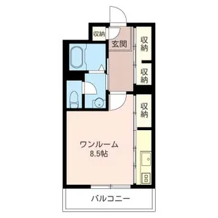 ヴァン キャトル【2階】の間取り