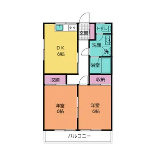 さくらハウス【1階】の間取り
