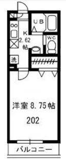 中央ヒルズ【2階】の間取り