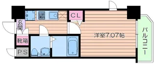 アリビオ江坂南金田【2階】の間取り