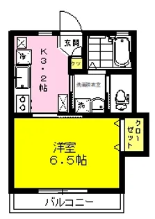 サンスクエア小岩【1階】の間取り