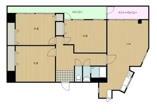 篠田ビル【2階】の間取り