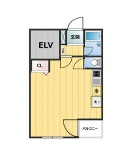 ラ・ペジブル目黒【4階】の間取り