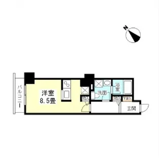 TKフラッツ渋谷【2階】の間取り