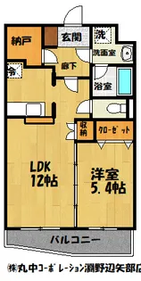 プリマベガ【4階】の間取り