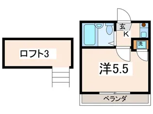 ネルソンパ-トVIII【2階】の間取り
