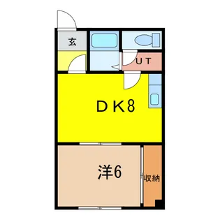 日昇ビル【4階】の間取り