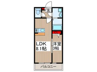 Go Misono【1階】の間取り