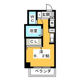 プロクシィスクエア藤見ヶ丘【4階】の間取り