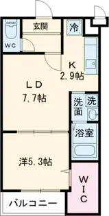 ヴェルメゾン南郷【3階】の間取り