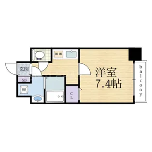 Legesta兵庫Rivage【7階】の間取り