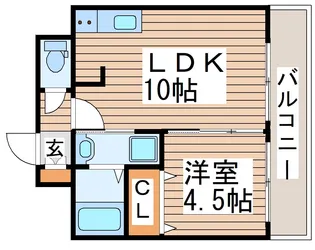 The comfroot(ザ コンフォルート)【7階】の間取り