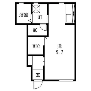 Sun field C【1階】の間取り