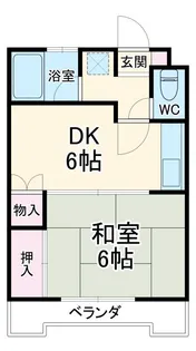 サンハイツ五才美【2階】の間取り