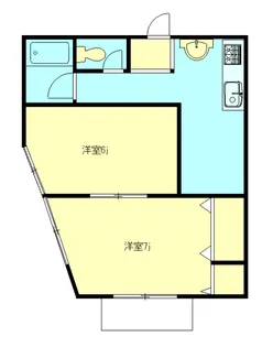 コーポケイ【2階】の間取り