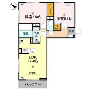 D-Regalo下馬S【3階】の間取り