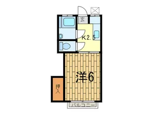 カーサタチバナ【2階】の間取り