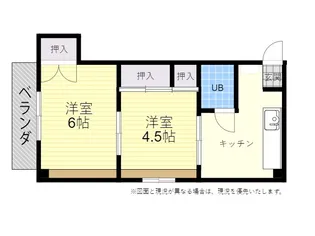 コーポオリベ2【3階】の間取り