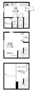ハーミットクラブハウスMIEの間取り