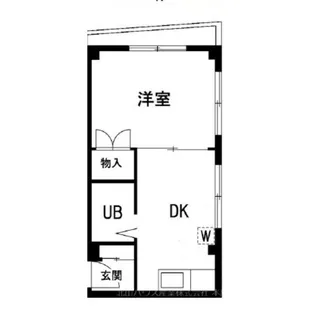 サンパレス【1階】の間取り