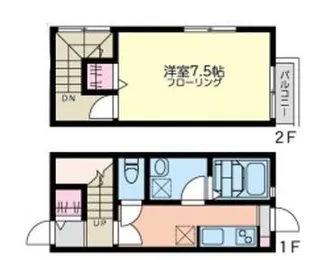 ミネルヴァ鶴見市場の間取り