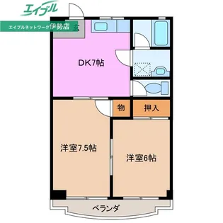 アルファ【2階】の間取り