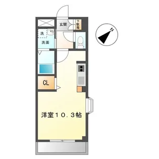 ルパサージュII【2階】の間取り