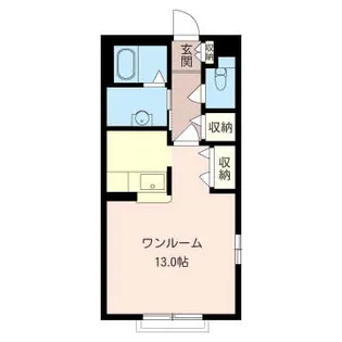グリーンルーフ【1階】の間取り
