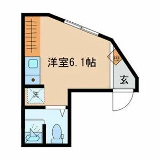 リムズコート南千住【3階】の間取り