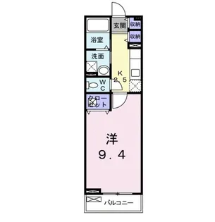アルディエンテ【2階】の間取り