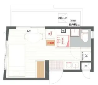 ホワイトパレス【3階】の間取り