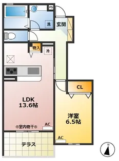 シルフィッド S【1階】の間取り