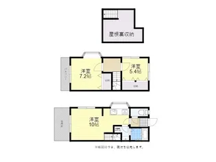 エレガンス1・2【1階】の間取り