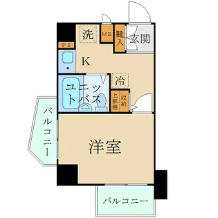 プレール東麻布【3階】の間取り