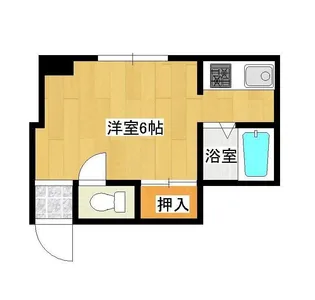 リアン加治屋町【1階】の間取り