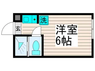 エスポワール西新井【2階】の間取り