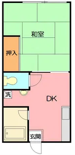 ドエルK【1階】の間取り